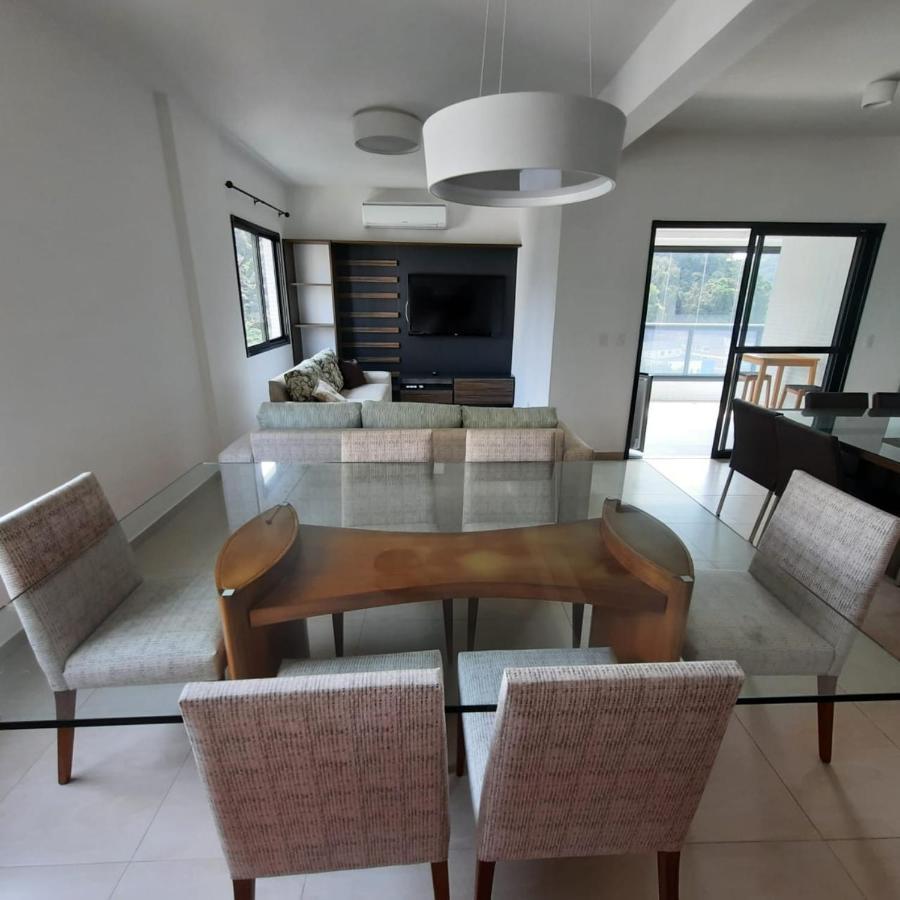 Flat Em Pitangueiras - Sacada Gourmet, 3 Dorms, Limpeza Diaria E Serv De Praia Apartment Guaruja Ngoại thất bức ảnh