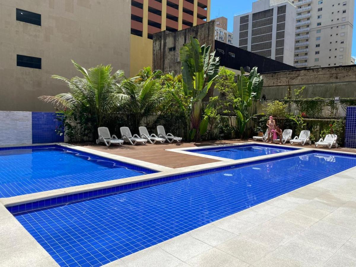 Flat Em Pitangueiras - Sacada Gourmet, 3 Dorms, Limpeza Diaria E Serv De Praia Apartment Guaruja Ngoại thất bức ảnh