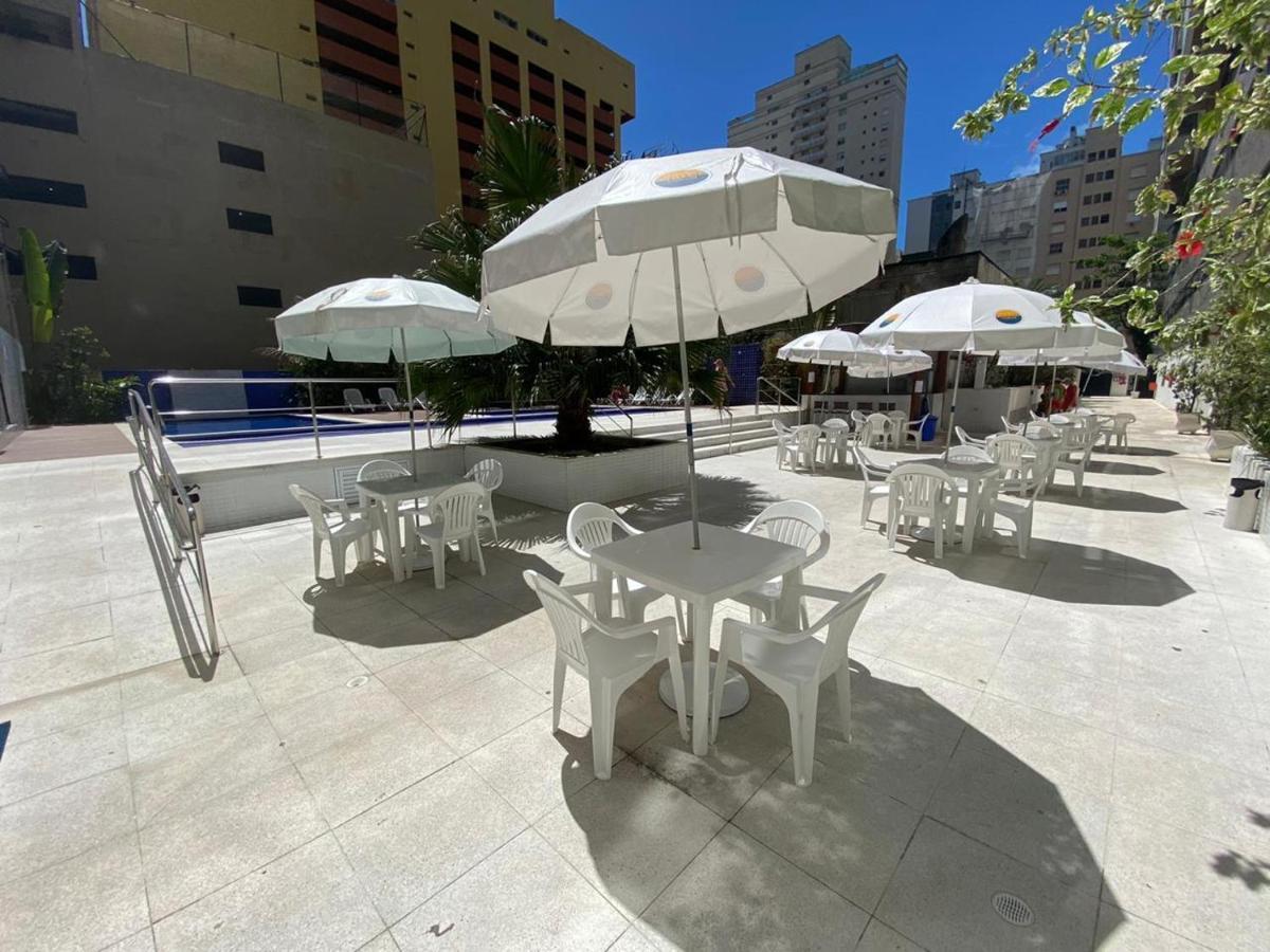 Flat Em Pitangueiras - Sacada Gourmet, 3 Dorms, Limpeza Diaria E Serv De Praia Apartment Guaruja Ngoại thất bức ảnh